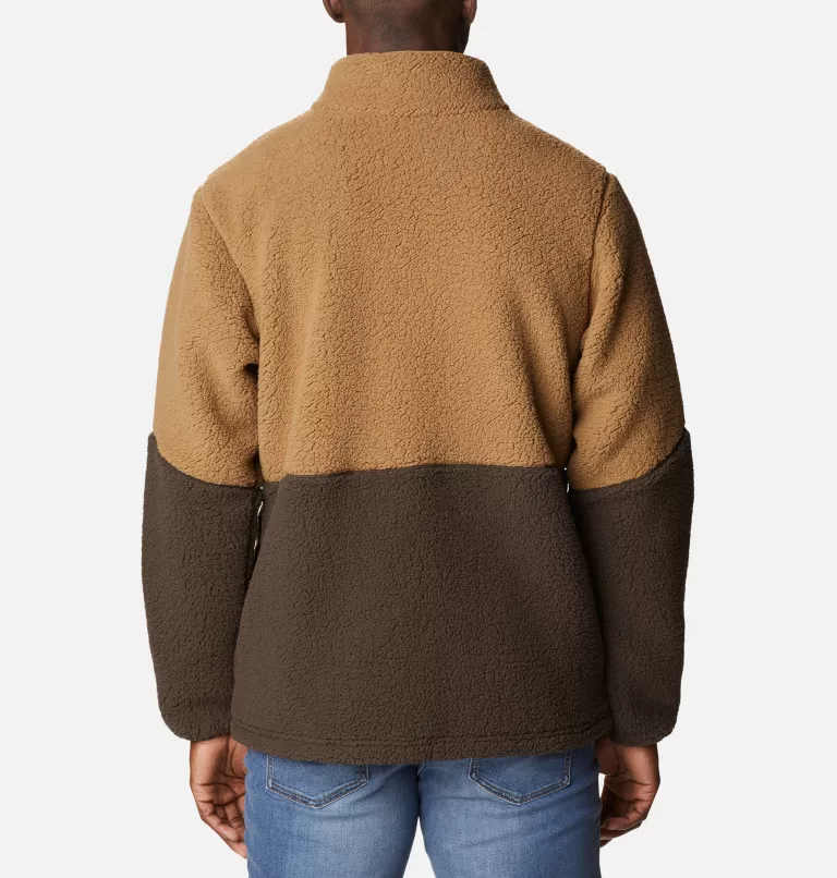 Men's Mountainside™ Heavyweight Sherpa Fleece Jacket Delta,Cordovan,Ancient Fossil