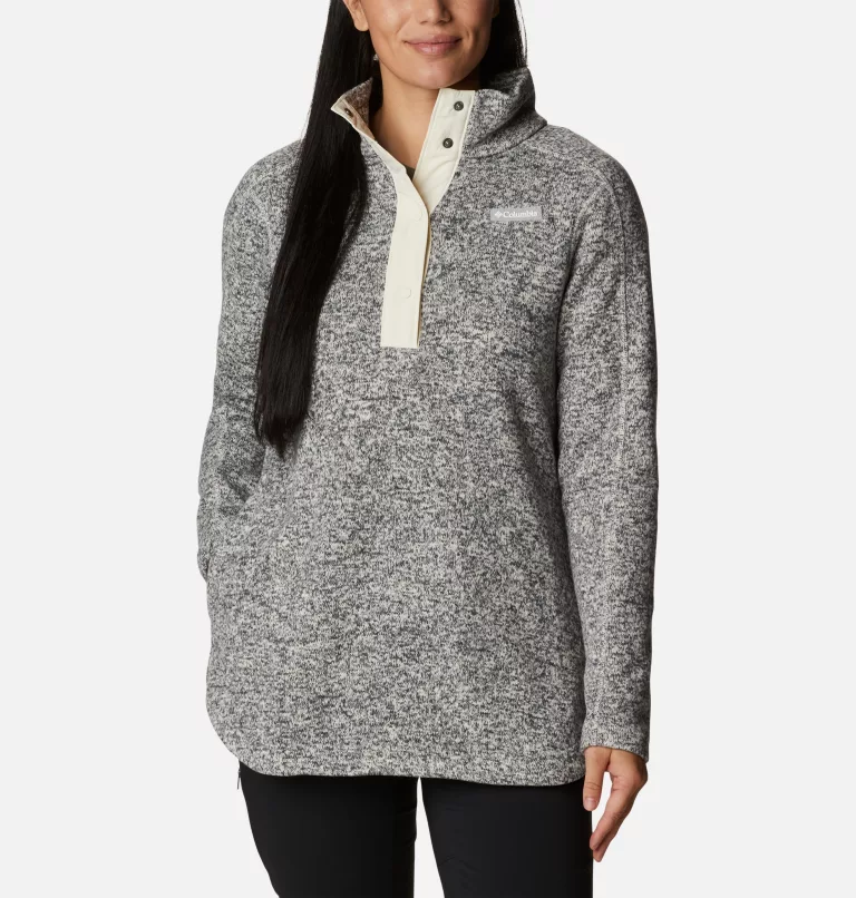 Women's Sweater Weather™ Fleece Tunic Chalk Heather