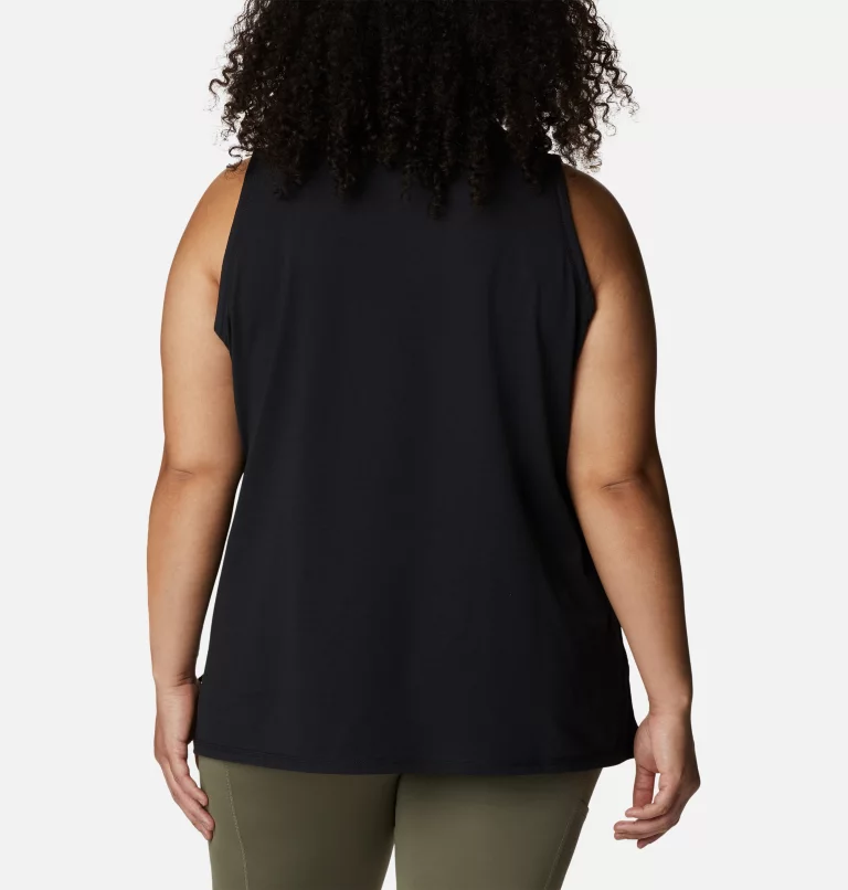 Women's Sun Trek™ Tank - Plus Size Black