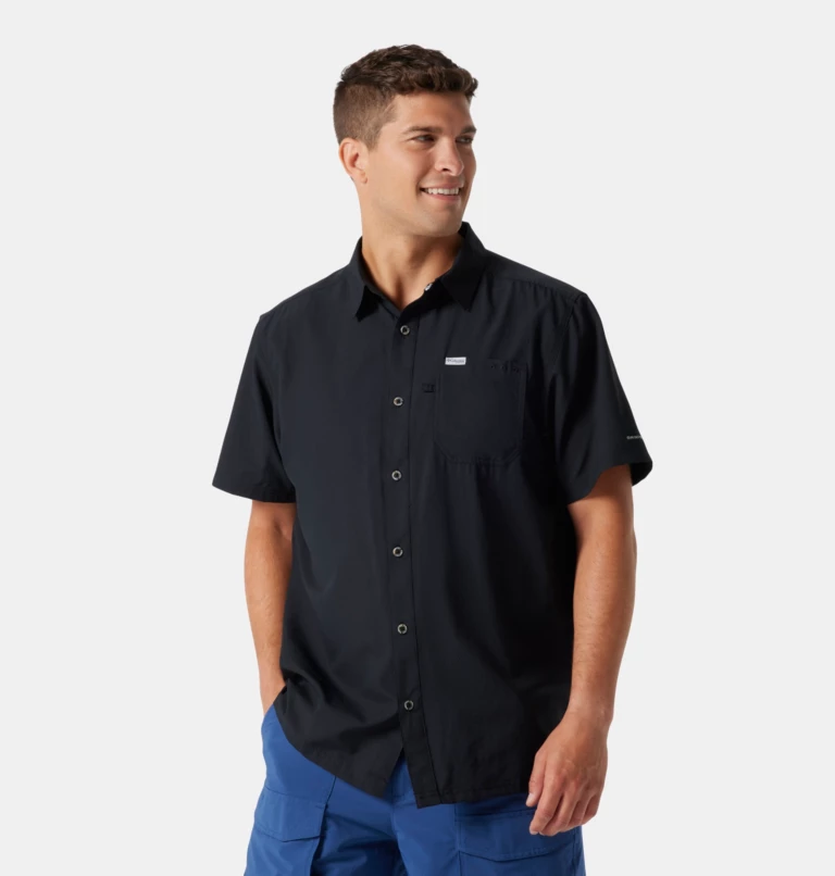 Men's PFG Slack Tide™ Camp Shirt Black