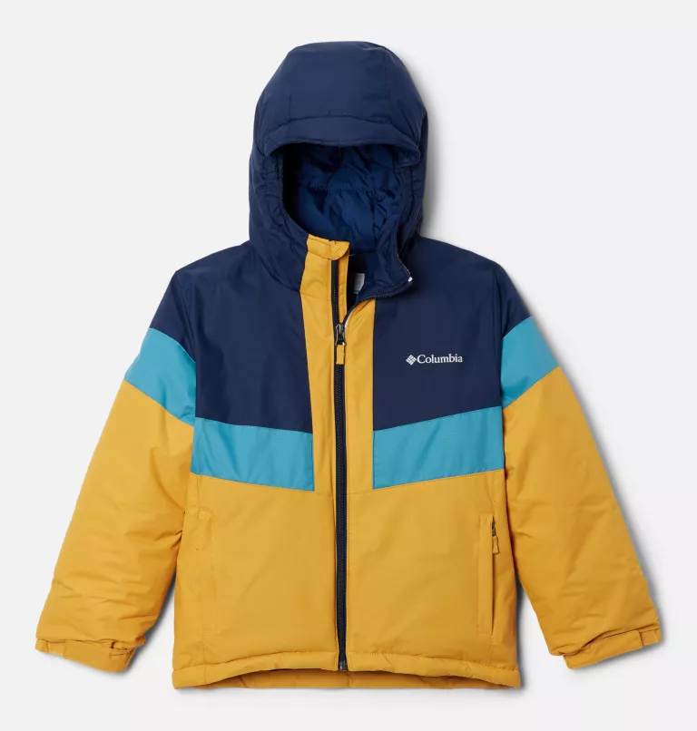Boys' Lightning Lift™ II Jacket Raw Honey,Collegiate Navy,Shasta