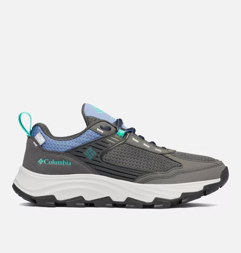 Women's Hatana™ Max OutDry™ Shoe - Wide Dark Grey,Electric Turquoise
