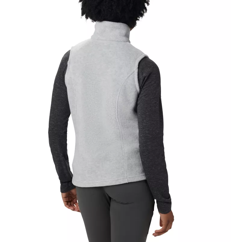 Women's Benton Springs™ Fleece Vest - Petite Cirrus Grey Heather