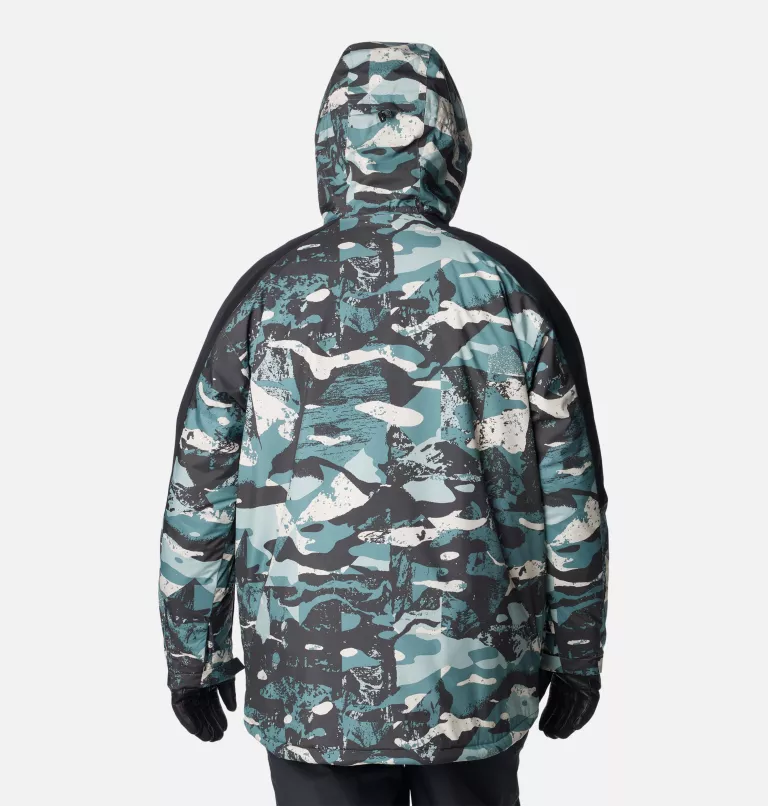 Men's Highland Summit™ Jacket - Big Metal Geoglacial Print,Black