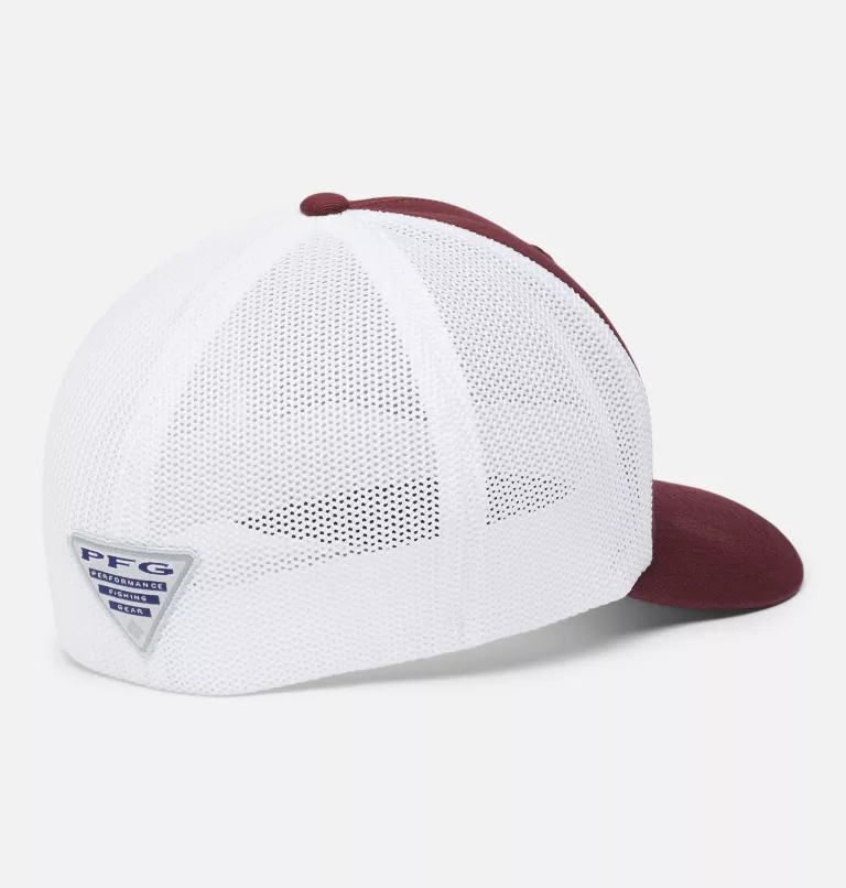 PFG Mesh™ Ball Cap - Virginia Tech VT - Deep Maroon
