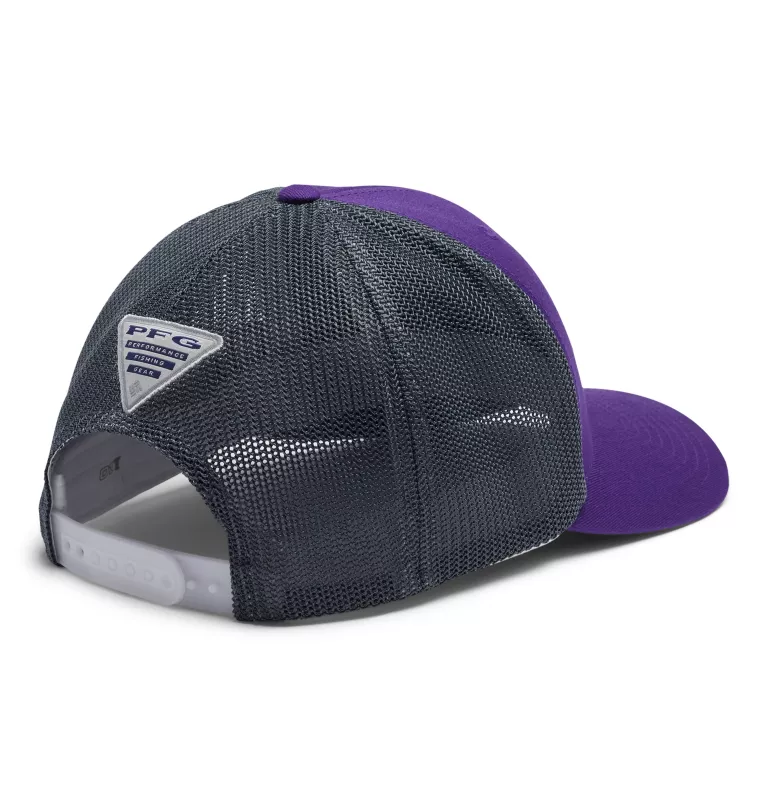 PFG Mesh Snap Back™ Ball Cap - LSU LSU - Vivid Purple,Charcoal