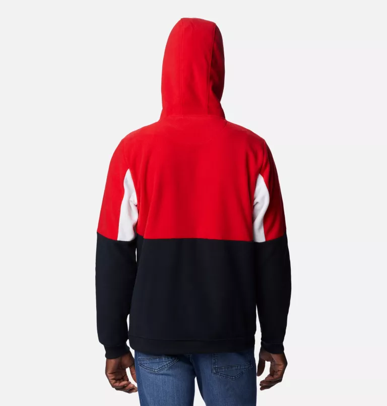 Men's Collegiate Columbia Lodge™ Fleece Hoodie - Georgia UGA - Black,Bright Red,White