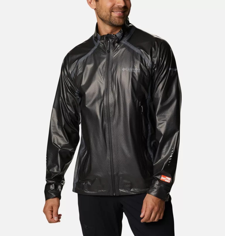 Men's OutDry™ Extreme Mesh Rain Shell Jacket Black