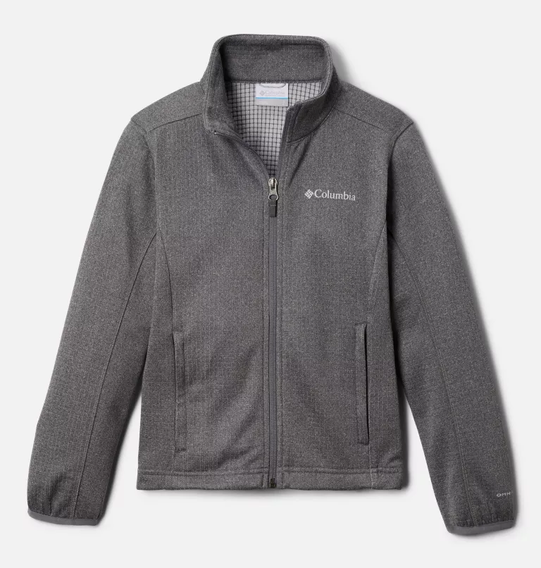 Boys' Park View™ Full Zip Fleece Jacket City Grey Heather