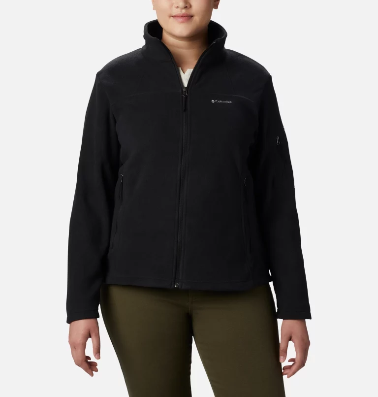 Women's Fast Trek™ II Fleece Jacket - Plus Size Black