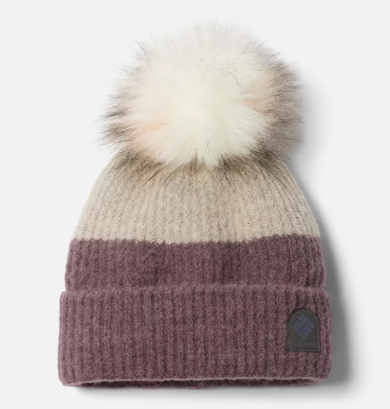 Winter Blur™ Pom Pom Beanie Basalt,Dark Stone
