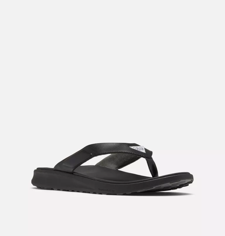 Men's PFG Rostra™ Beachcomber™ Flip Flop Black,Titanium II