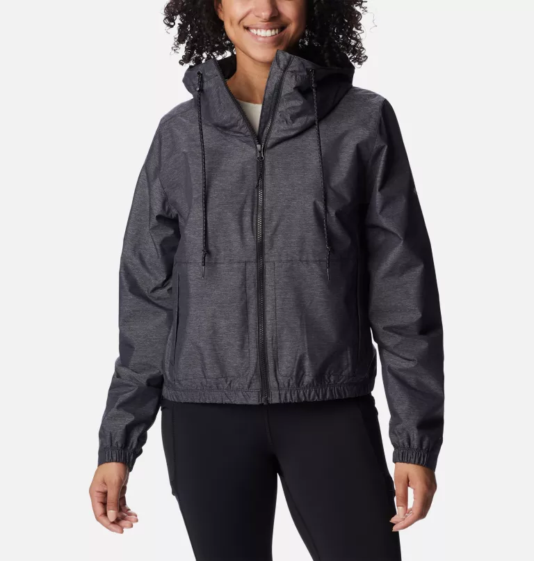 Women's Lillian Ridge™ Short Rain Jacket Black