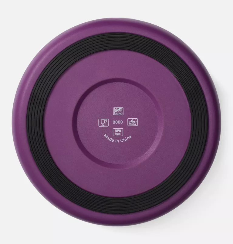 Stainless Steel Double Wall Dog Bowl Plum
