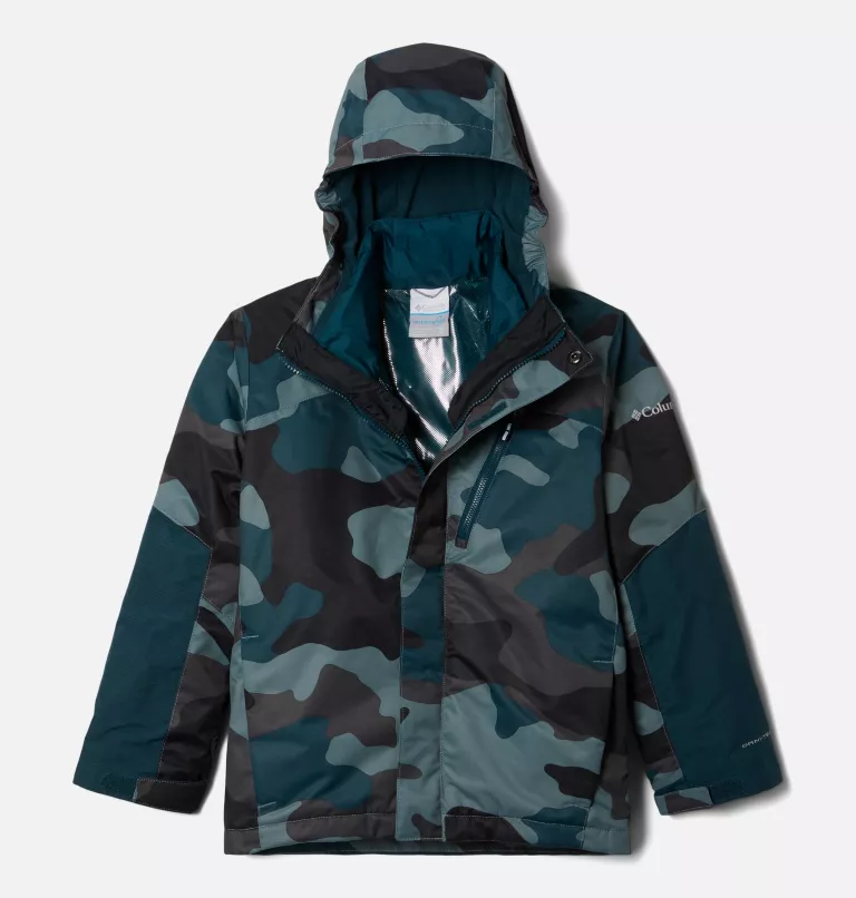 Boys’ Whirlibird™ II Interchange Jacket Metal Mod Camo,Night Wave