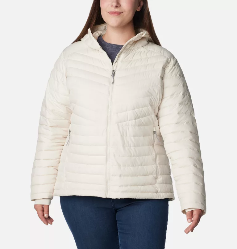 Women's Slope Edge™ Hooded Jacket - Plus Size Chalk