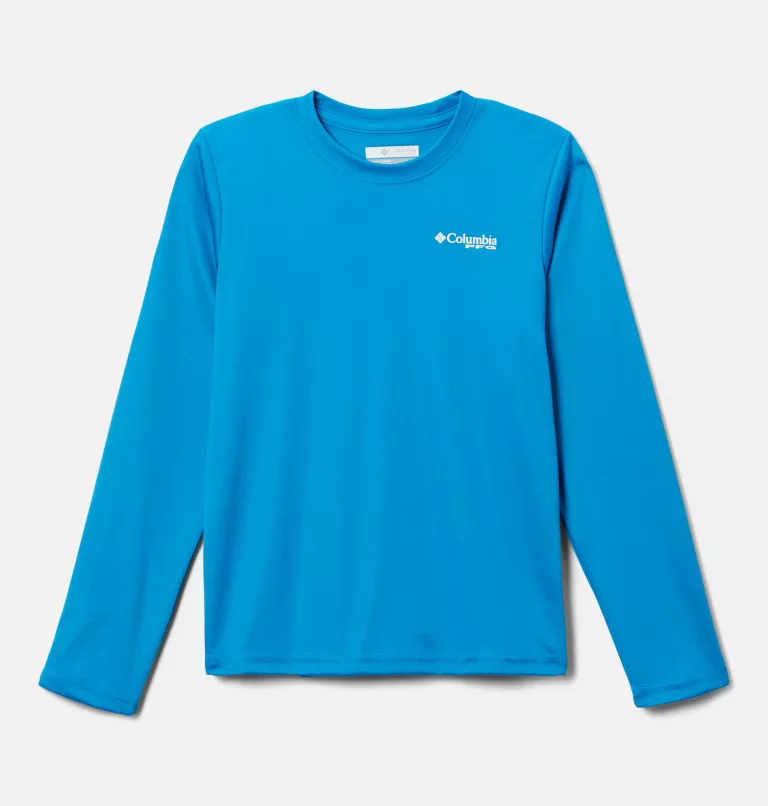 Boys' PFG Terminal Tackle™ Drag Time Long Sleeve Shirt Pool,Drag Time Marlin