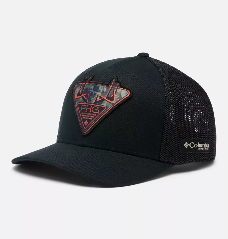 PHG Antlers™ Mesh Ball Cap Black,Tri-Fill Antlers
