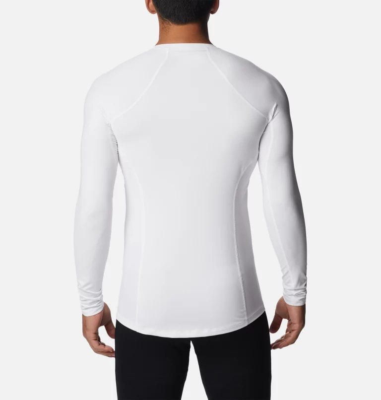 Men’s Omni-Heat™ Midweight Baselayer Crew - Tall White