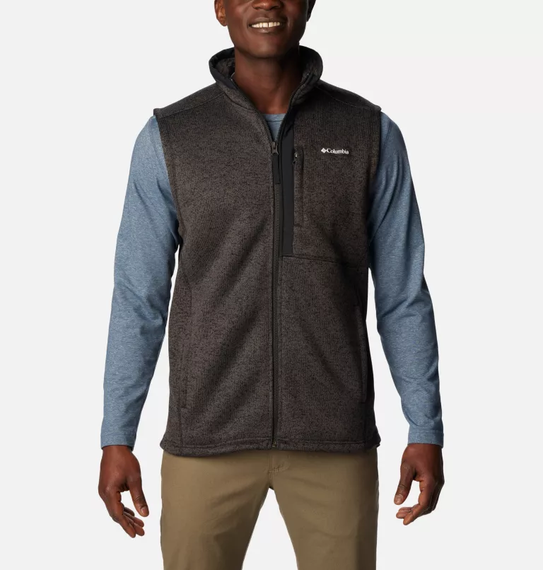 Men's Sweater Weather™ Vest Black Heather