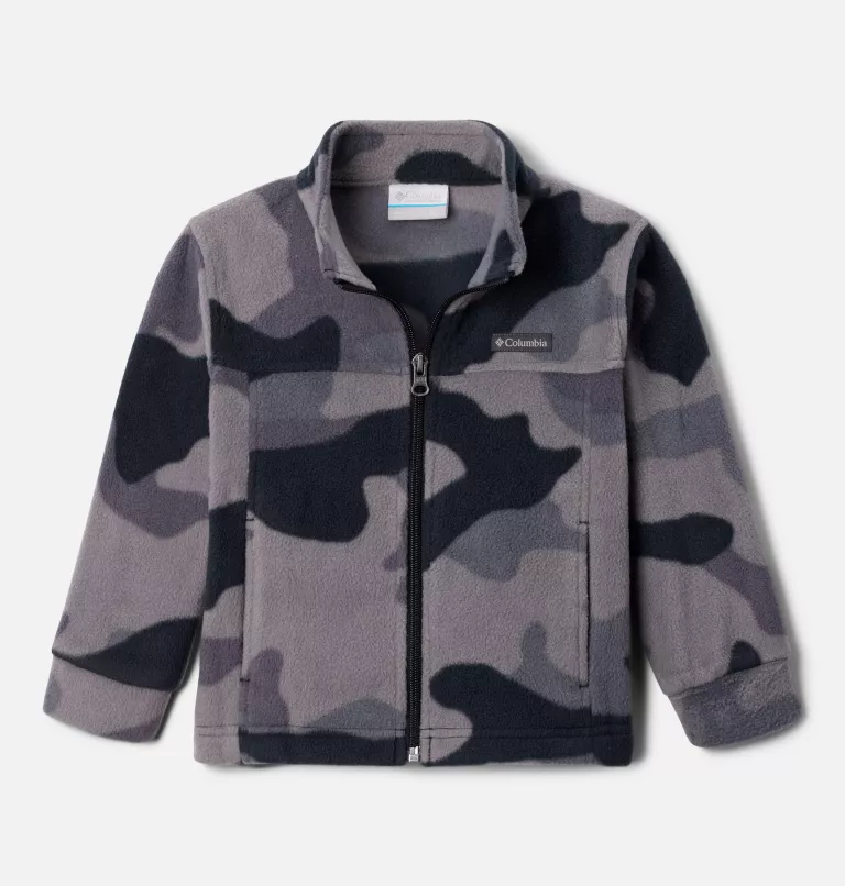 Boys’ Toddler Zing™ III Fleece Jacket Black Mod Camo