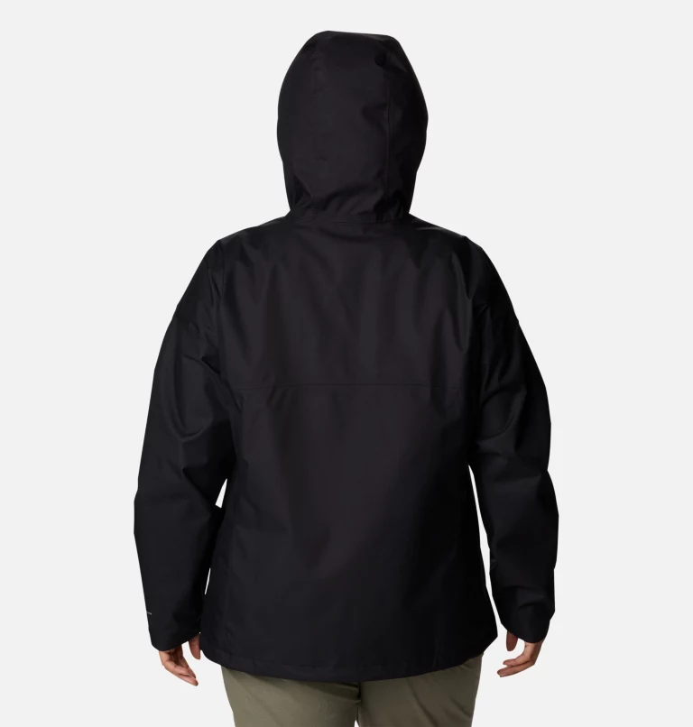 Women's Hikebound™ Rain Jacket - Plus Size Black