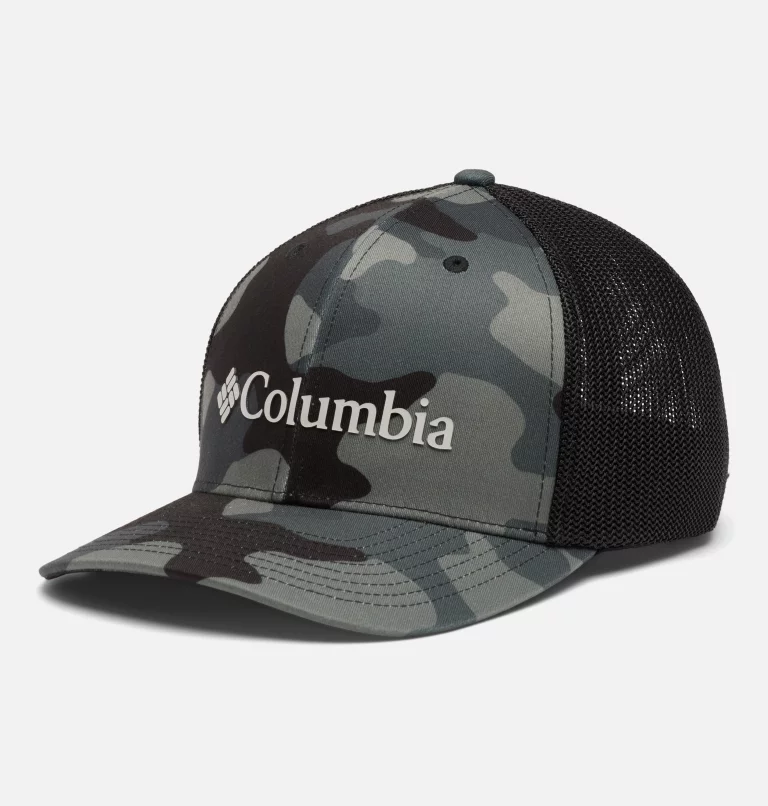 Columbia Mesh™ Ball Cap Black Mod Camo