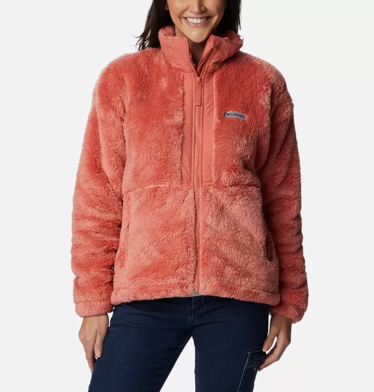 Women's Boundless Discovery™ Full Zip Sherpa Jacket Faded Peach