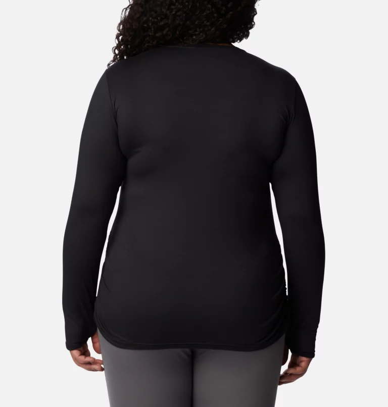 Women's Leslie Falls™ Long Sleeve Shirt - Plus Size Dark Stone Pinecones