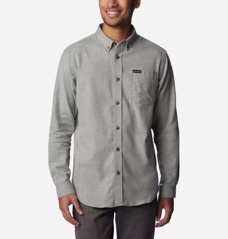 Men’s Rapid Rivers™ II Long Sleeve Shirt - Tall Stone Green Oxford