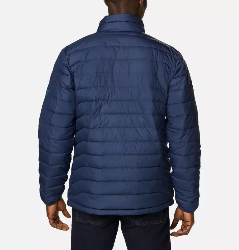 Men's Collegiate Powder Lite™ Jacket - Notre Dame ND - Collegiate Navy