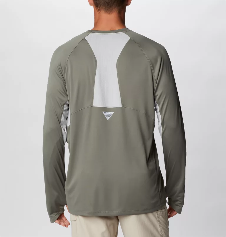 Men's PFG Terminal Tackle™ Vent Long Sleeve Shirt Cool Grey,City Grey