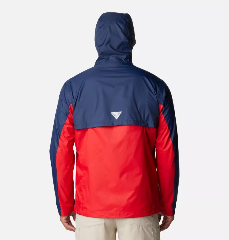 Men's PFG Storm™ II Jacket Collegiate Navy,Red Spark