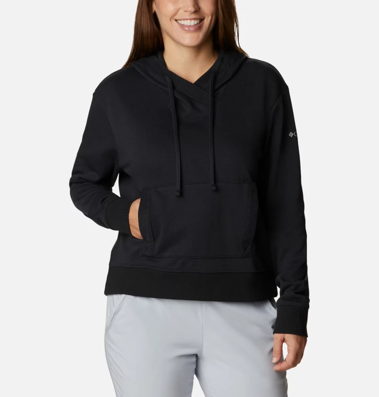 Women's PFG Slack Water™ French Terry Hoodie Black