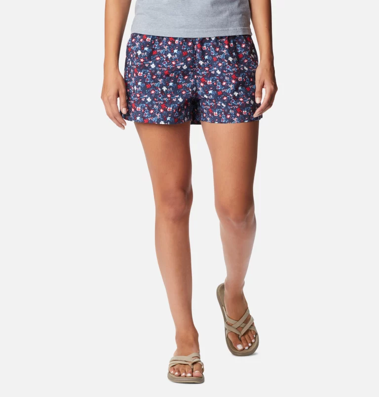 Women's Sandy River™ II Printed Shorts Nocturnal,Mini Hibiscus