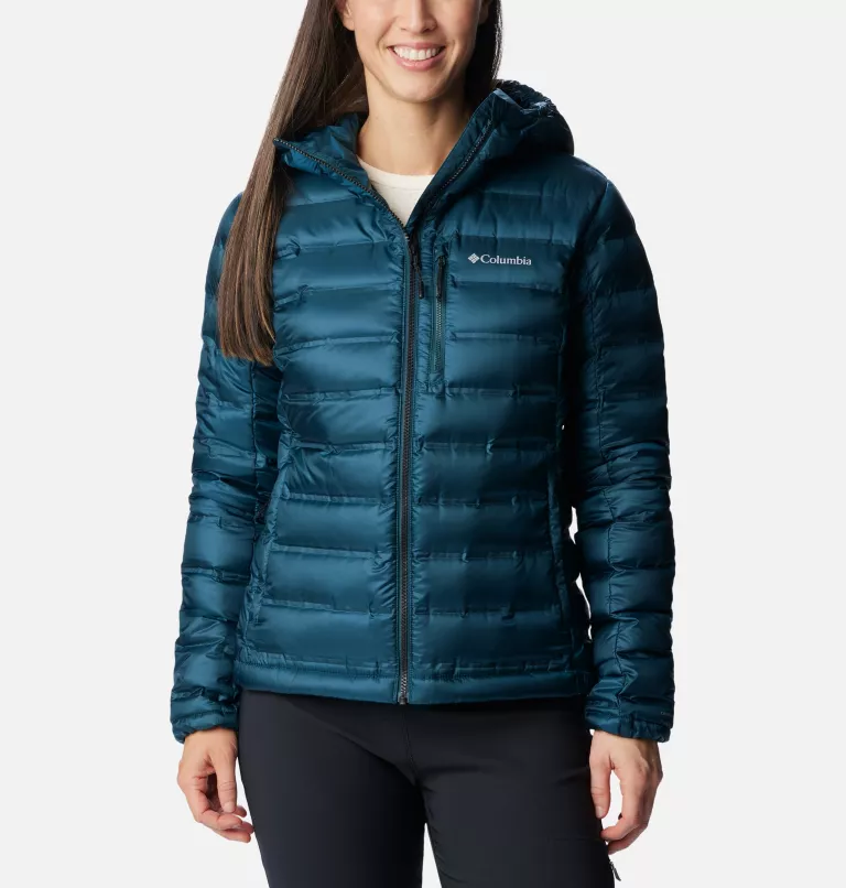 Women's Pebble Peak™ Down Hooded Jacket Night Wave
