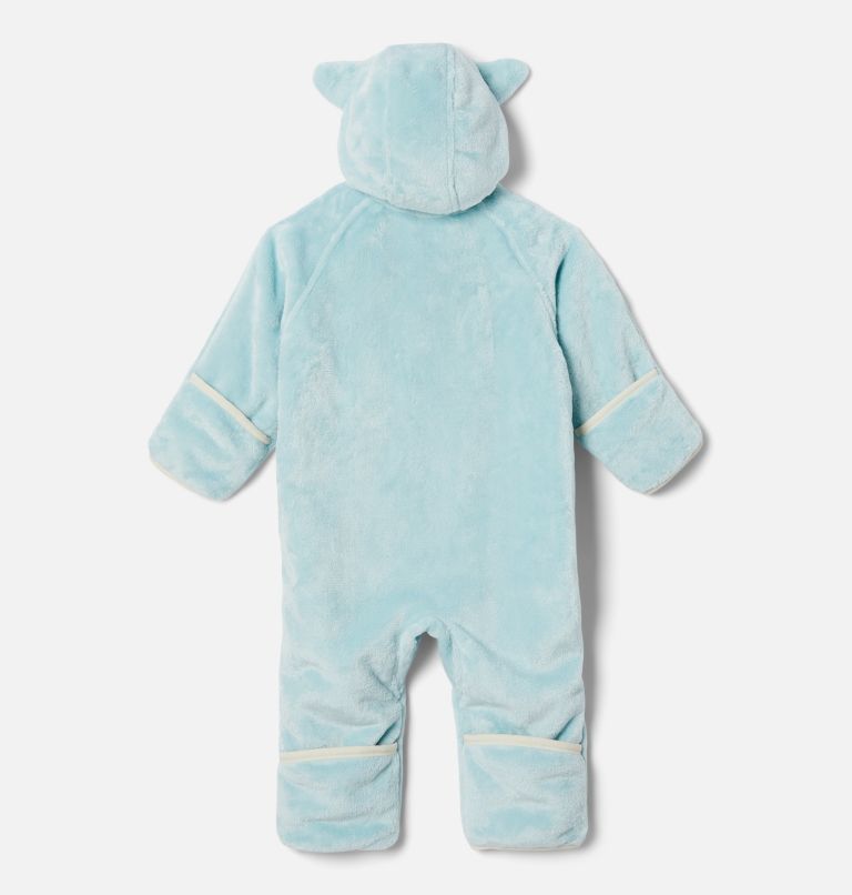 Infant Foxy Baby™ Sherpa Bunting Aqua Haze,Chalk