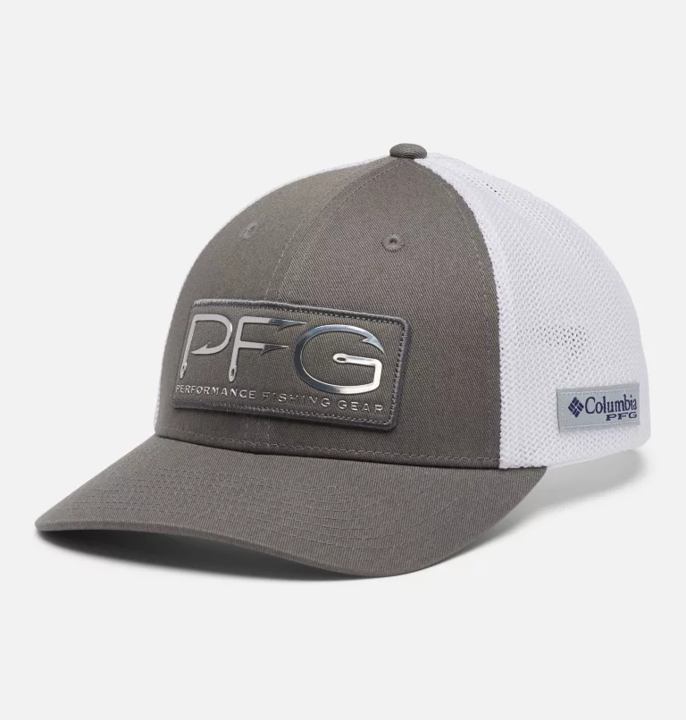 PFG Hooks™ Mesh Ball Cap - Low Titanium,Silver