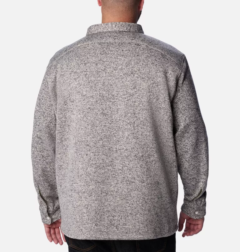Men's Sweater Weather™ Shirt Jacket - Big Dark Stone