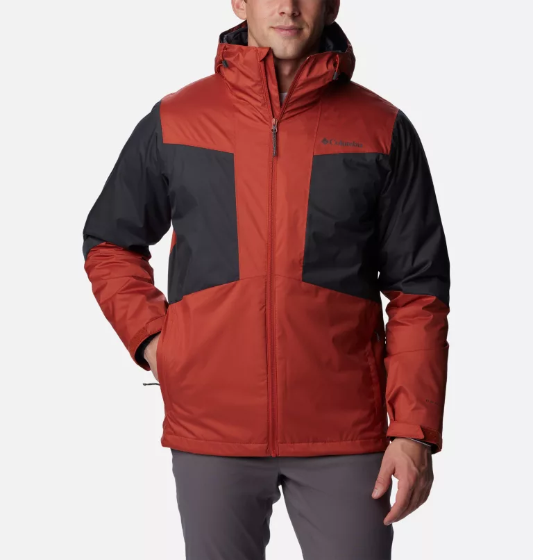 Men's Wallowa Park™ Interchange Jacket Warp Red,Shark