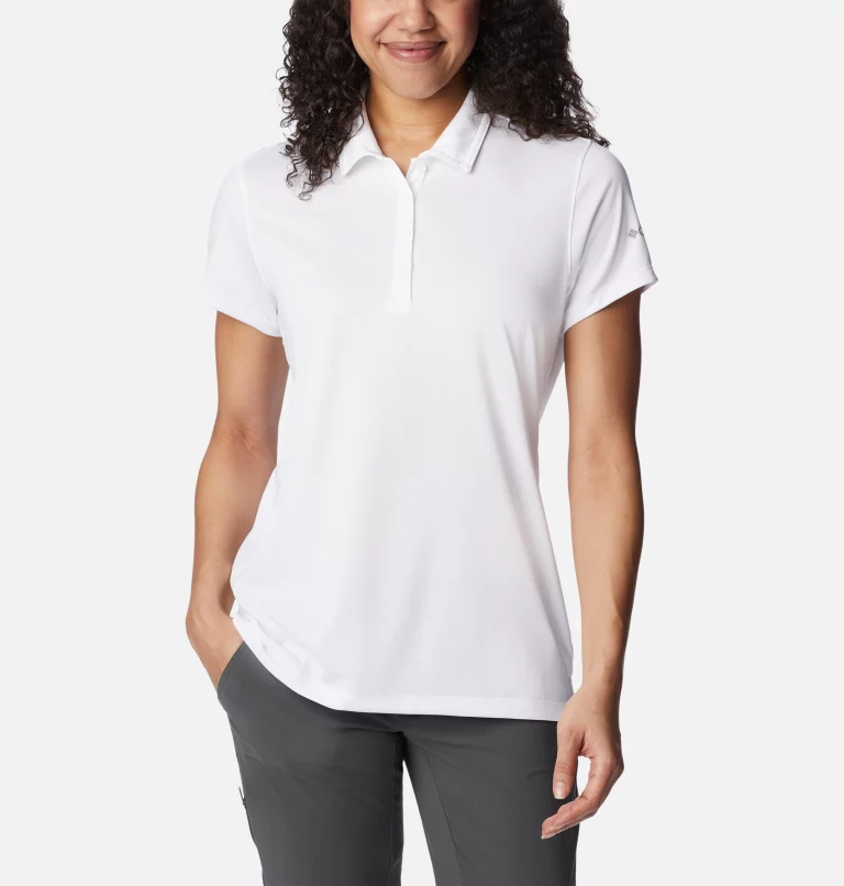 Women's Birdie Golf Polo White