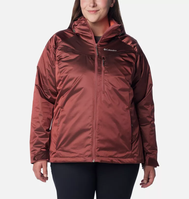 Women's Oak Ridge™ Interchange Jacket - Plus Size Beetroot Sheen