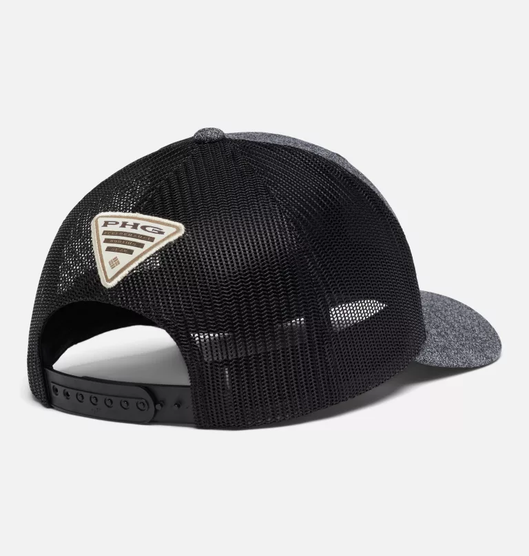 PHG Logo™ Mesh Snap Back - High Crown Charcoal Heather,Dog
