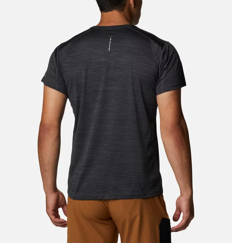 Men's Alpine Chill™ Zero Short Sleeve Crew Shirt Black Heather