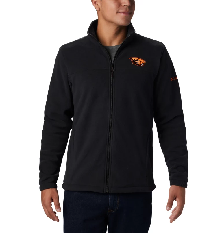 Men's Collegiate Flanker™ III Fleece Jacket - Tall - Oregon State OSU - Black