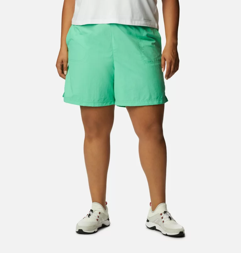 Women's Sandy River™ Shorts - Plus Size Light Jade