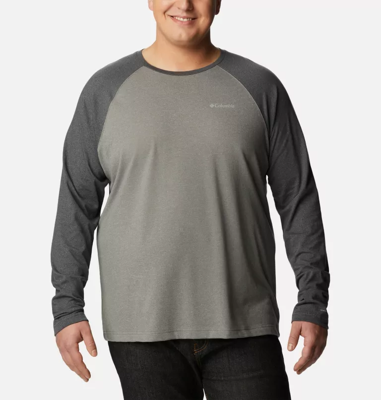 Men's Thistletown Hills™ Raglan Shirt - Big City Grey Heather,Shark Heather