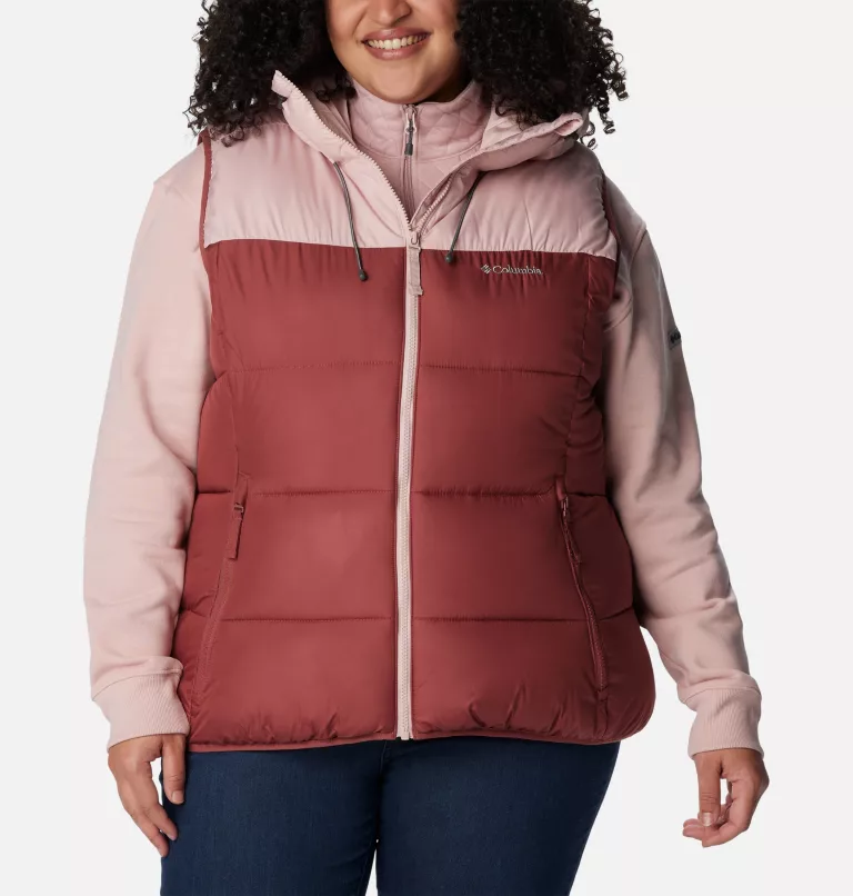 Women's Pike Lake™ II Insulated Vest - Plus Size Beetroot,Dusty Pink