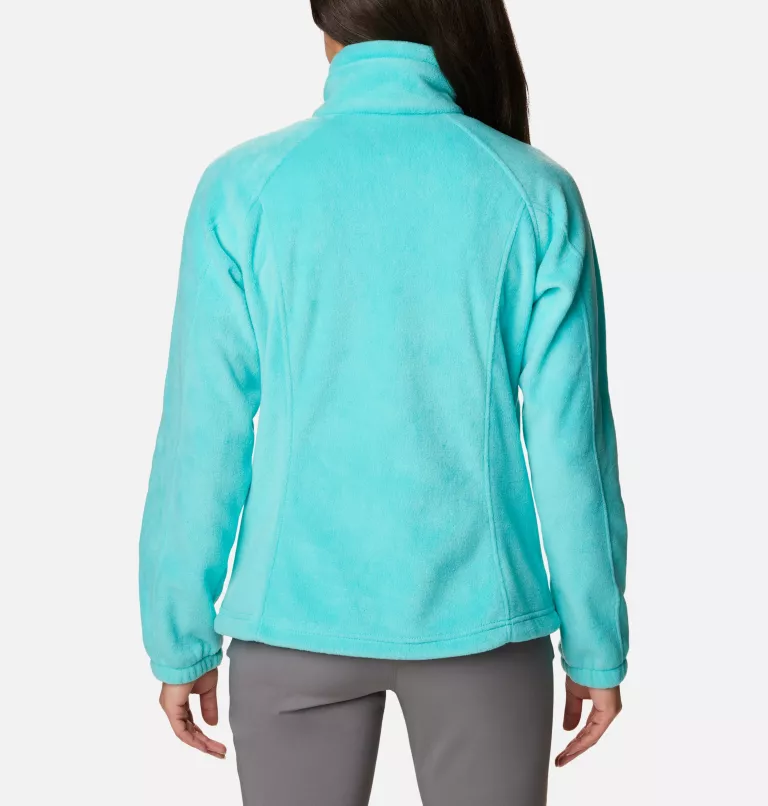 Women's Benton Springs™ Full Zip Fleece Jacket - Petite Bright Aqua