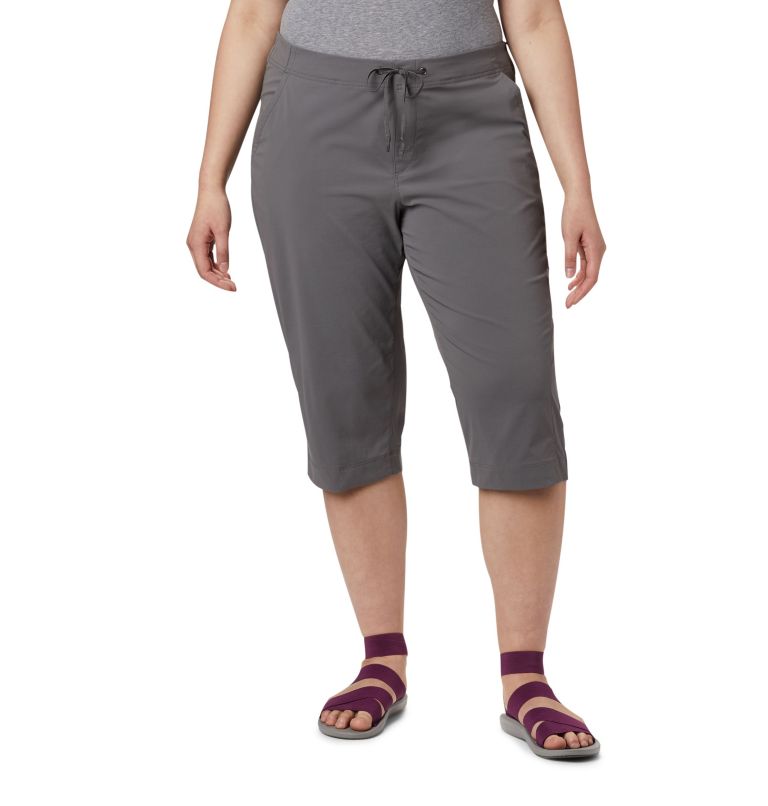 Women's Anytime Outdoor™ Capris - Plus Size City Grey